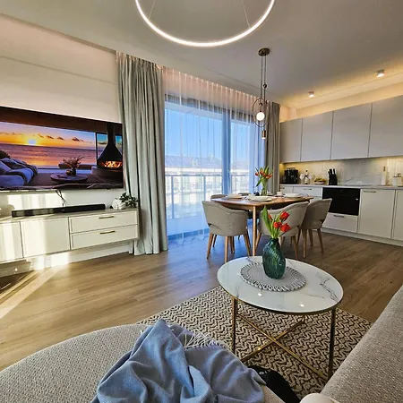 Apartamento D303 Sea Heaven Z Widokiem Na Morze, Przy Plazy, Basen, Sauna I Jacuzzi W Budynku, Prywatna Rowerownia - 5d