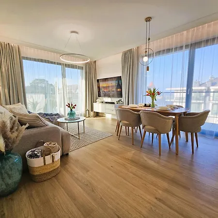 D303 Sea Heaven Z Widokiem Na Morze, Przy Plazy, Basen, Sauna I Jacuzzi W Budynku, Prywatna Rowerownia - 5d 尼彻兹